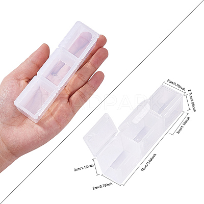 Polypropylene Plastic Bead Storage Containers CON-BC0004-88A-1