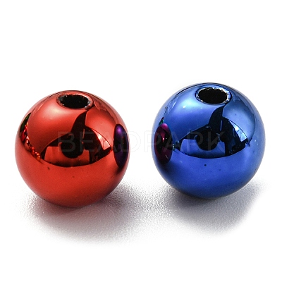 UV Plating Acrylic Beads PACR-G001-01B-1