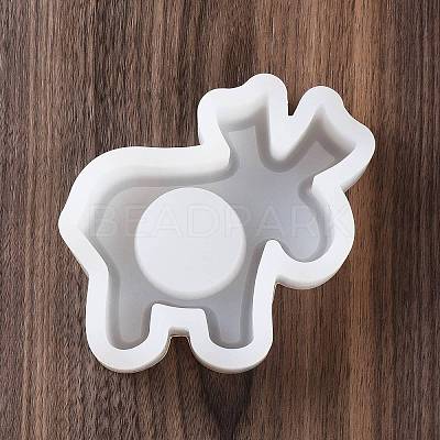 Silicone Christmas Theme Candle Holder Molds DIY-A040-04B-1