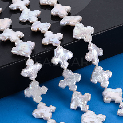 Natural Keshi Pearl Beads Strands PEAR-S020-S01-1