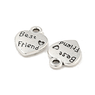 Tibetan Style Zinc Alloy Charms TIBEP-R334-316AS-RS-1