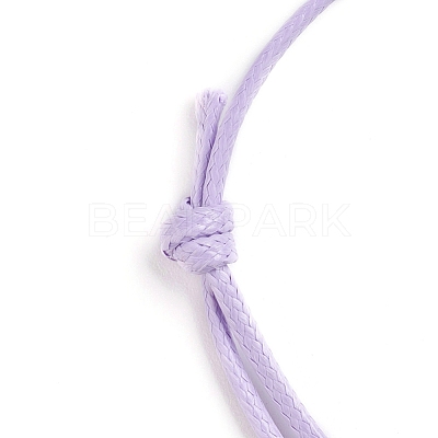 Korean Waxed Polyester Cord Bracelet Making AJEW-JB00011-04-1