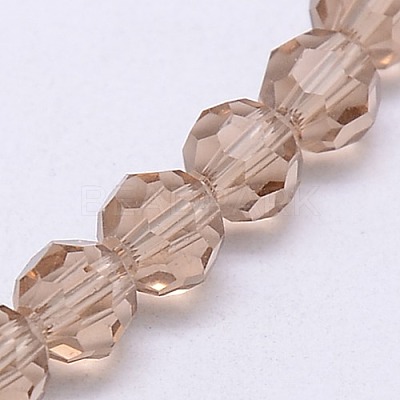 Glass Beads Strands EGLA-J042-6mm-21-1