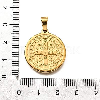 Ion Plating(IP) 304 Stainless Steel Pendants STAS-A053-24A-G-1