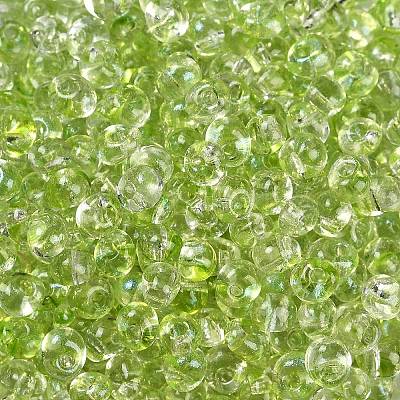 6/0 Spray Paint Fringe Glass Seed Beads X1-SEED-H003-11N-1