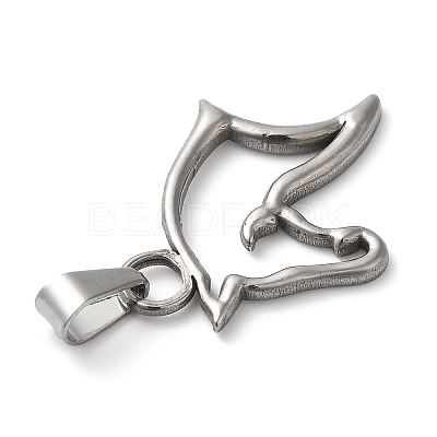 Non-Tarnish 304 Stainless Steel Pendants STAS-D069-03P-1
