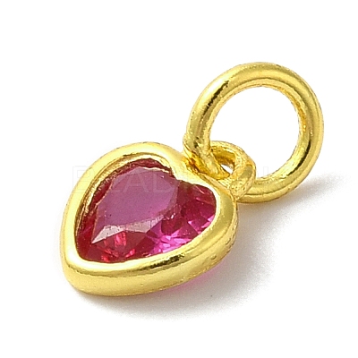 925 Sterling Silver Birthstone Charms STER-M0120-02A-G-1