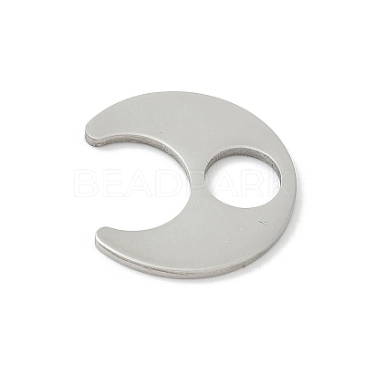 304 Stainless Steel Pendants STAS-Q354-03P-1