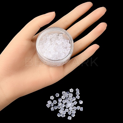 250Pcs Plastic Bell Ear Nuts KY-YW0001-27-1