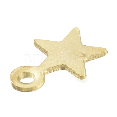 Brass Charms X-KK-H739-01A-G-1