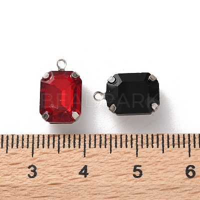 Rhinestone Pendants RGLA-P038-02P-1