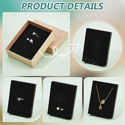 12Pcs Cardboard Jewelry Packaging Boxes CON-NB0002-26A-1