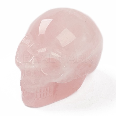 Halloween Natural Rose Quartz Home Decorations DJEW-K015-18-1