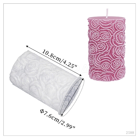 Pillar DIY Silicone Candle Molds LS-PW-WG89480-01-1