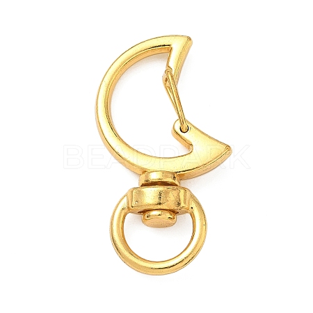 Alloy Swivel Clasps FIND-C084-02B-G-1