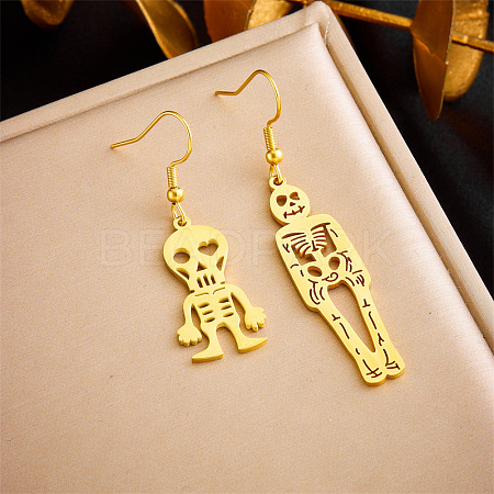 304 Stainless Steel Dangle Earrings FS-WG846BB-03-1