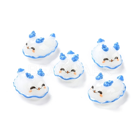 Resin Decoden Cabochons RESI-I043-04-1