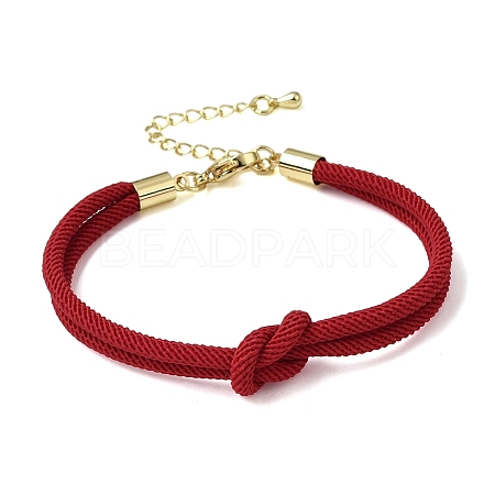 3MM Round Nylon Braided Cord Bracelet Making FB-CBAA152-03G-37-1