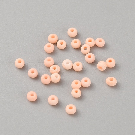 Opaque 8/0 Glass Seed Beads SEED-TAC0001-01A-07-1