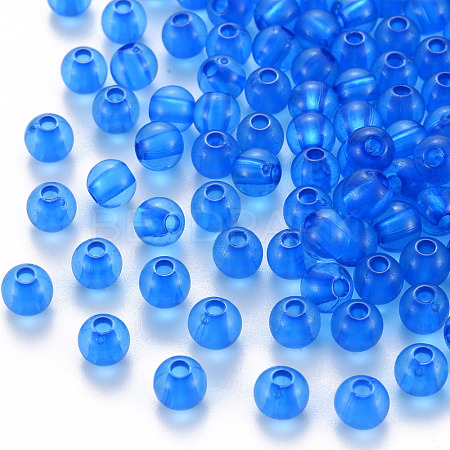 Transparent Acrylic Beads MACR-S370-A6mm-759-1