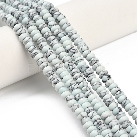 Synthetic Turquoise Beads Strands G-Z110-B01-2x4mm-01-1