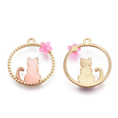 Alloy Pendants LS-ENAM-S120-003A-1