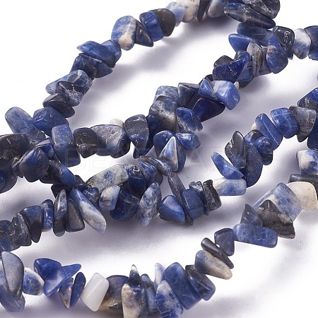 Natural Sodalite Beads Strands LS-G-G782-31-1
