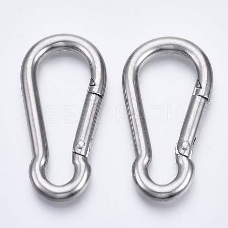 Tarnish Resistant 304 Stainless Steel Rock Climbing Carabiners STAS-N087-24B-01-1