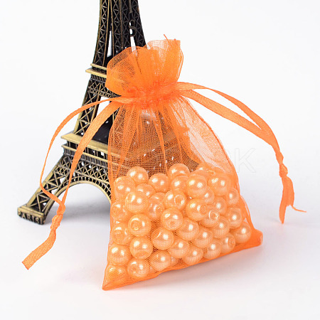 Organza Gift Bags with Drawstring OP-R016-7x9cm-14-1