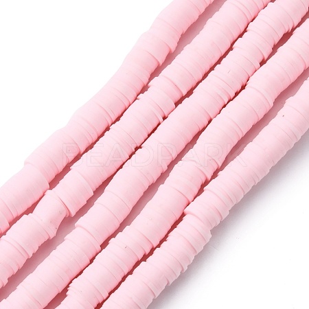 Handmade Polymer Clay Beads Strands CLAY-R089-8mm-Q033-1