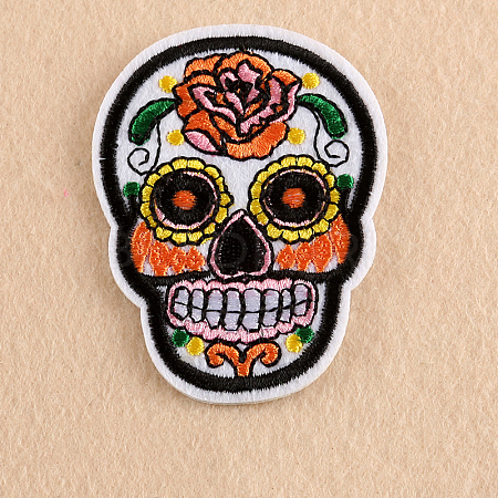 Computerized Embroidery Cloth Iron On Patches DIY-WH0139-A10-1