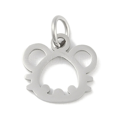 Non-Tarnish 304 Stainless Steel Pendants STAS-L279-001P-09-1