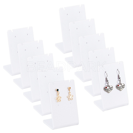 10Pcs Acrylic Earring Stands Displays EDIS-PH0001-16-1