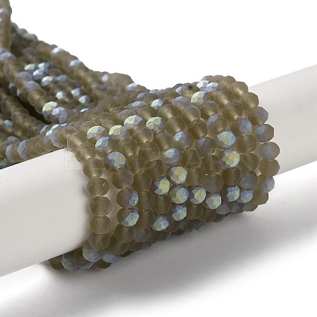 Transparent Glass Beads Strands EGLA-A044-T3mm-MB16-1