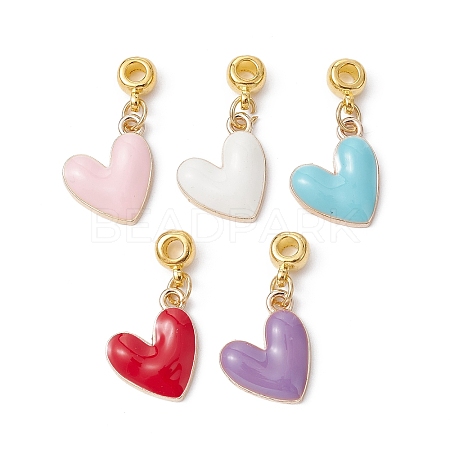 Alloy Enamel European Dangle Charms PALLOY-JF02362-1