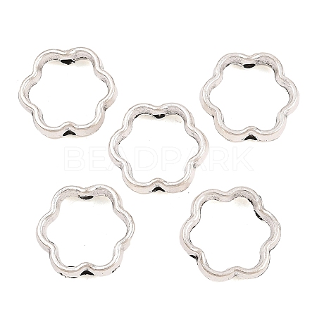 Tibetan Style Alloy Bead Frame FIND-E054-09AS-1