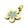 304 Stainless Steel Enamel Charms STAS-E550-71G-03-2