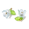 Acrylic Pendant PALLOY-YW027-02-2