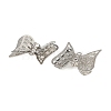 Brass Crystal Rhinestone Filigree Connector Charms RB-CBA890A-01P-2