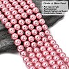 Eco-Friendly Dyed  Glass Pearl Round Beads Strands HY-A002-8mm-RB109-2