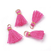 Polycotton(Polyester Cotton) Tassel Pendant Decorations FIND-S281-19-1
