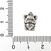 304 Stainless Steel Tibetan Style Pendants STAS-S185-10AS-C-3