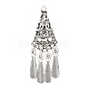 Tibetan Style Alloy Pendants AL-CBAAECB-02AS-F-1