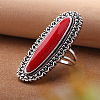 Alloy and Resin Finger Rings FS-WGB9ABA-01-4