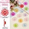 100Pcs Transparent Acrylic Beads TACR-PA0001-22-2