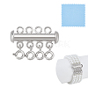 1Pc 925 Sterling Silver Slide Lock Clasps FIND-PH0028-51-1