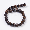 Natural Red Tiger Eye Beads Strands X-G-C076-8mm-1D-2