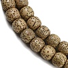 Natural Rudraksha Bodhi Seed Beads Strand WOOD-B010-A03-8x9mm-4
