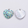 Abalone Shell/Paua Shell Pendants SSHEL-L008-30P-3