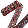 Embroidery Polyester Ribbons SRIB-WH20020-046B-1